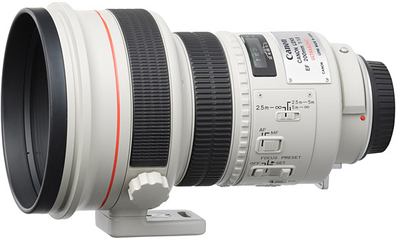 Canon EF 200mm f/1.8L USM