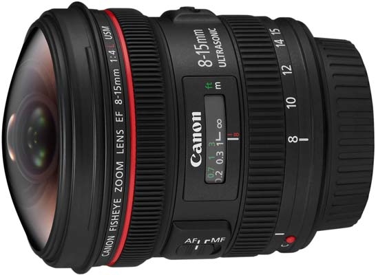 Canon EF 8-15mm f/4 L Fisheye USM