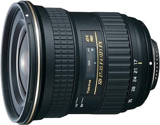 Tokina 17-35mm f/4.0 Pro FX